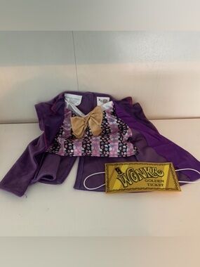 Build a Bear Willy Wonka Costume